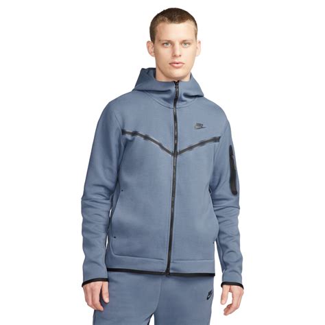 nike tech fleece blauw zwart|Nike tech pak.